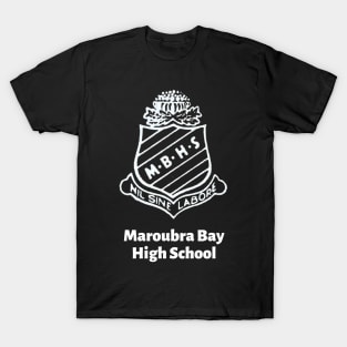 MBHS WHITE ON COLOUR BACKGROUND DESIGN T-Shirt